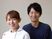 笑顔のスタッフ2人  