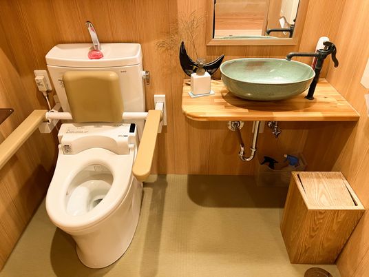 サポートしやすいトイレ設備
