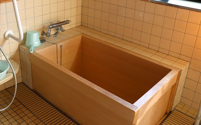 清潔感のある浴室