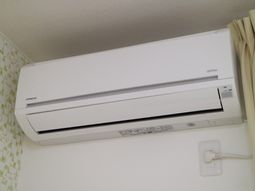 壁掛けエアコンのアップ