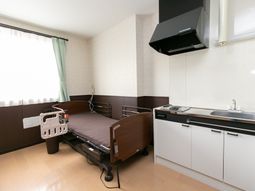 清潔感ある個室の居室