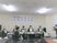 防災会議の様子の多目的室  