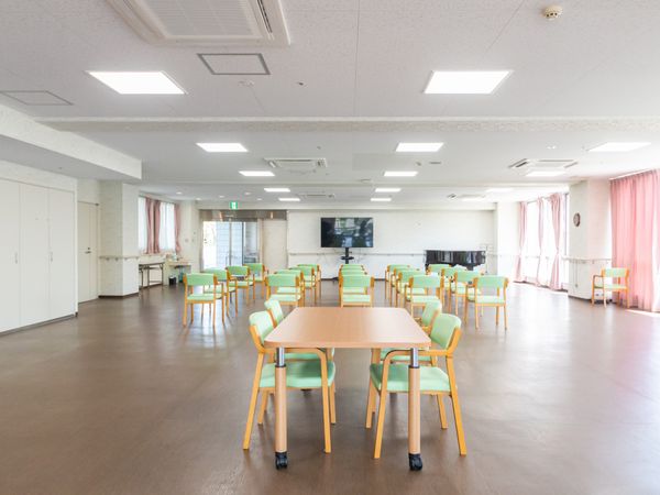自然光溢れる空間