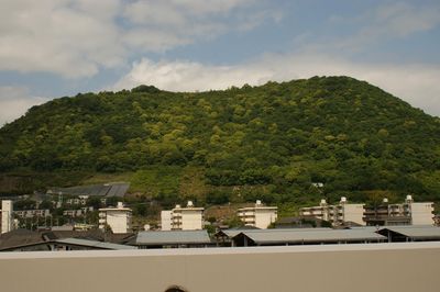 山が見える展望台