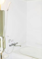 清潔な浴室の一角