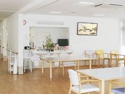 明るい共有スペース