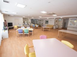 明るい共有スペース