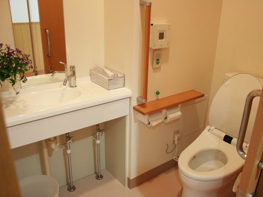 清潔感あるトイレ空間