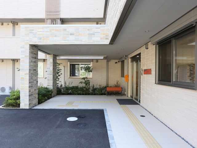 清潔なエントランス
