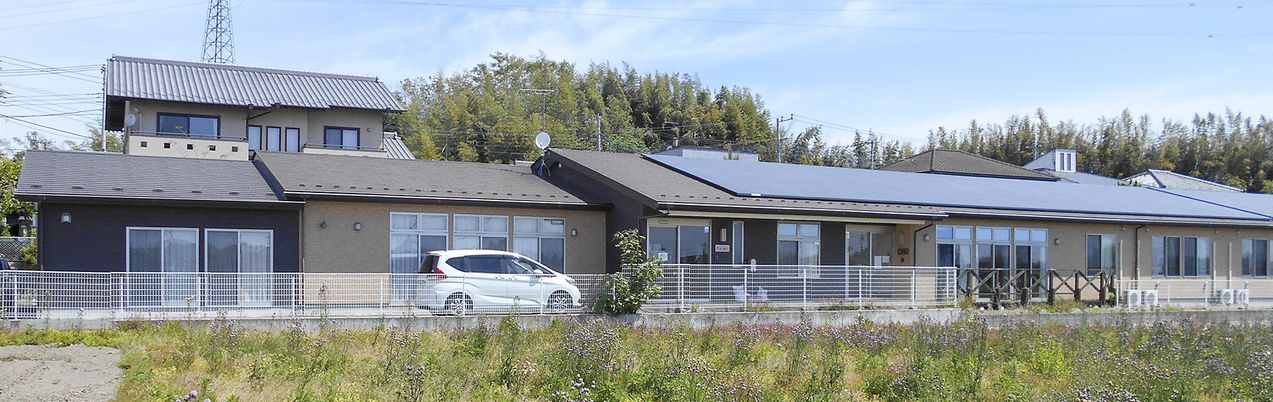 広がる建物外観