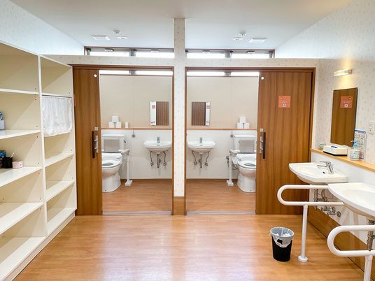 清潔なトイレ空間