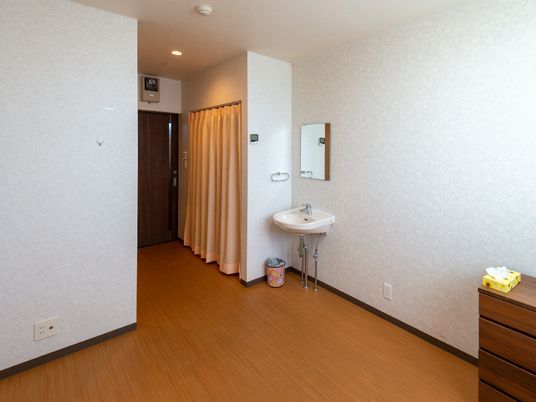 居室の洗面エリア