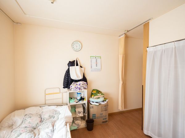 居心地の良い居室の一角
