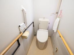 バリアフリーのトイレ