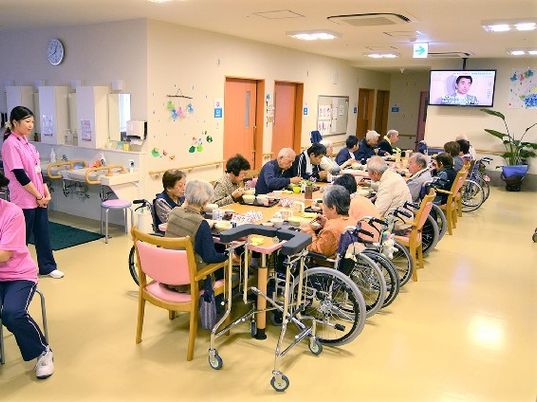 活動風景のダイニングルーム