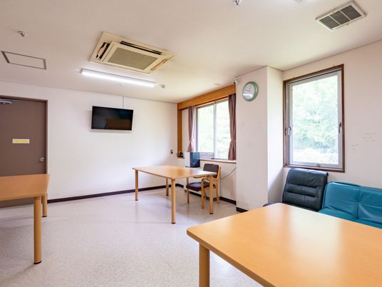 自然光が差し込む部屋