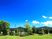 中庭のある外観  