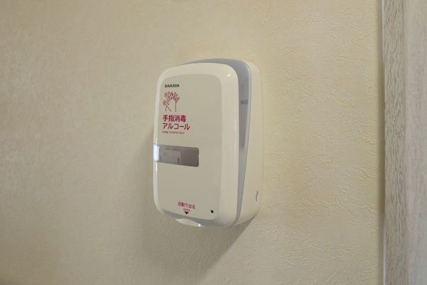 手指消毒ディスペンサー設置箇所