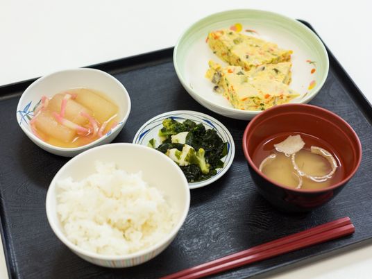 栄養バランスの取れた食事