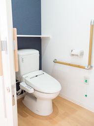 清潔なトイレの設備