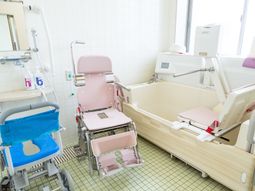 清潔な浴室の設備