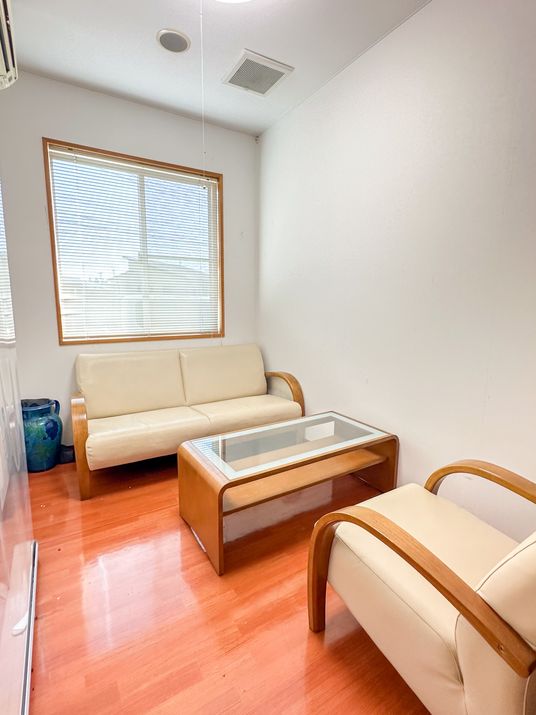 ゆったりとした休憩室