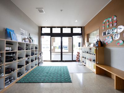 広々としたエントランス