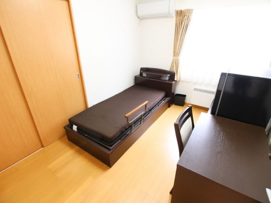 清潔な居室の一角