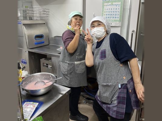 調理室のスタッフ  