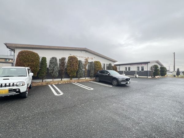 整備された設備の外観