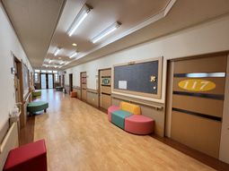 清潔な廊下の様子