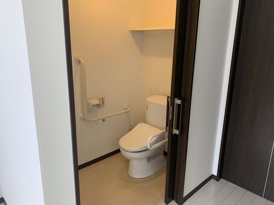 ゆとりあるトイレ空間