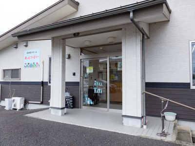 明るいエントランス