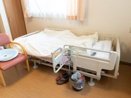 安全な設備の個室