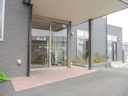 清潔感のあるエントランス