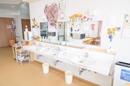 明るい洗面スペース