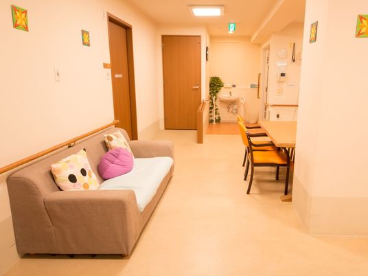 居心地のよい廊下の風景