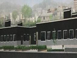 モダンな建物の外観