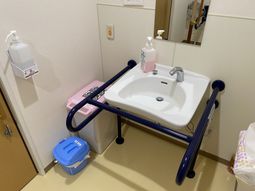 バリアフリー対応洗面台
