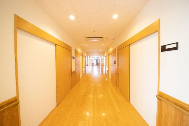 明るい廊下