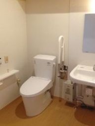 清潔なトイレの様子