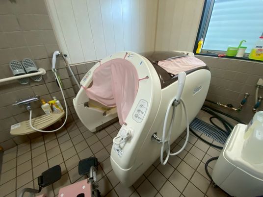 充実した設備の浴室