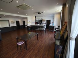 広々とした共有スペース