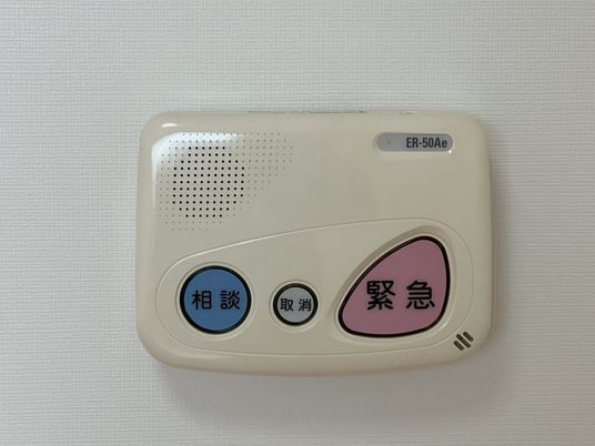 呼び出し用ボタンのアップ