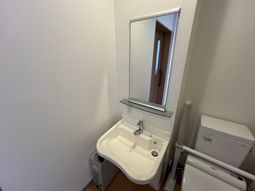 バリアフリーの洗面台