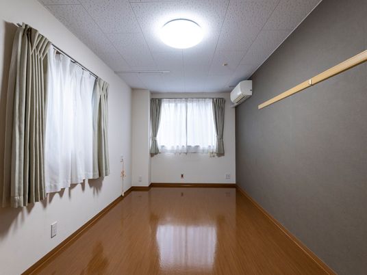 清潔な居室の空間