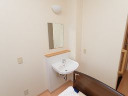 居室の洗面台付き