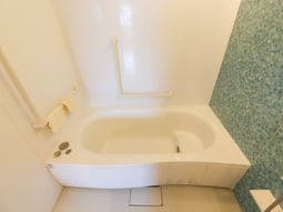 バリアフリー浴室の一角