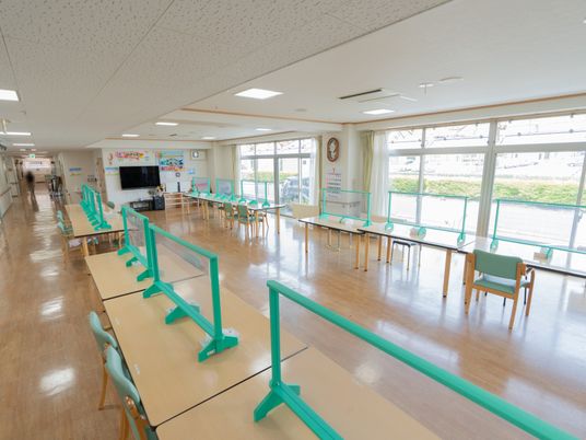 開放的で明るい空間