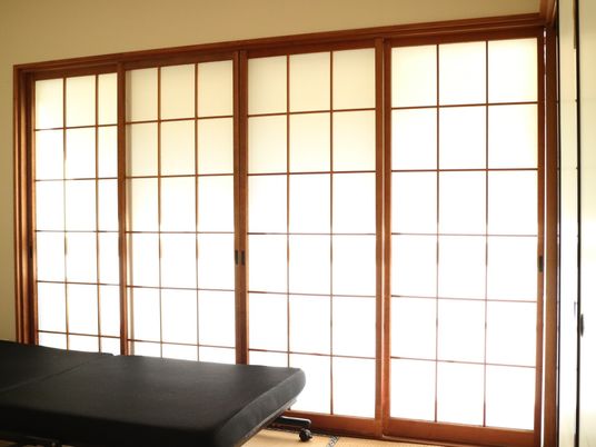 伝統的な和室の襖